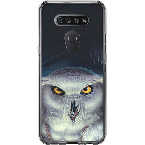 White Owl by Ed Beard Jr LG K51/Q51 Clear Case