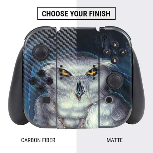 Ed Beard Jr. White Owl Nintendo Switch Bundle Skin