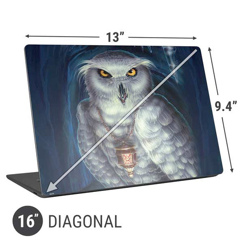 Ed Beard Jr. White Owl Universal Laptop 16in (13 x 9.4in) Skin