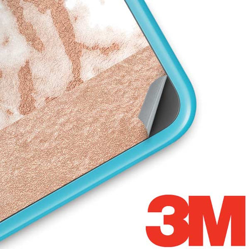 White Rose Gold Marble Nintendo 2DS XL (2017) Skin