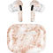 White Rose Gold Marble AirPods Pro 2nd Gen Skin