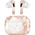 White Rose Gold Marble Apple AirPods Pro Skin