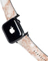 White Rose Gold Marble Apple Watch Band 42-44mm