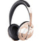 White Rose Gold Marble Bose Noise Cancelling Headphones 700 Skin