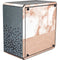 White Rose Gold Marble Cooler Master MasterBox Q300L Mini Tower Skin