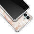 White Rose Gold Marble Galaxy A13 5G Clear Case