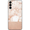 White Rose Gold Marble Galaxy A14 5G Skin