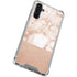 White Rose Gold Marble Galaxy A54 5G Clear Case