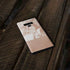 White Rose Gold Marble Galaxy Note 9 Skin