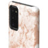 White Rose Gold Marble Galaxy Note20 5G Pro Case