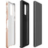 White Rose Gold Marble Galaxy Note20 5G Pro Case