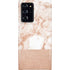 White Rose Gold Marble Galaxy Note20 Ultra 5G Lite Case