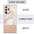 White Rose Gold Marble Galaxy Note20 Ultra 5G Skin