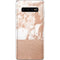 White Rose Gold Marble Galaxy S10 Plus Skin
