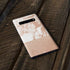 White Rose Gold Marble Galaxy S10 Plus Skin