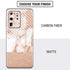 White Rose Gold Marble Galaxy S20 Ultra 5G Skin