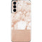 White Rose Gold Marble Galaxy S21 5G Skin