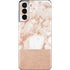 White Rose Gold Marble Galaxy S21 5G Skin