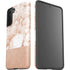 White Rose Gold Marble Galaxy S21 Plus 5G Pro Case