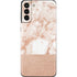White Rose Gold Marble Galaxy S21 Plus 5G Skin