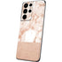 White Rose Gold Marble Galaxy S21 Ultra 5G Skin