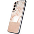 White Rose Gold Marble Galaxy S22 Skin