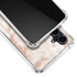 White Rose Gold Marble Galaxy S23 FE Clear Case