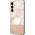 White Rose Gold Marble Galaxy S23 FE Skin