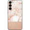White Rose Gold Marble Galaxy S23 Plus Skin
