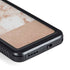 White Rose Gold Marble Galaxy S23 Plus Waterproof Case