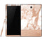 White Rose Gold Marble Samsung Galaxy Tab Skin
