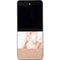 White Rose Gold Marble Galaxy Z Flip5 5G Skin