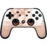 White Rose Gold Marble Google Stadia Controller Skin