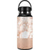 White Rose Gold Marble Hydro Flask 32oz Wide Mouth Skin