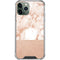 White Rose Gold Marble iPhone 11 Pro Max Clear Case