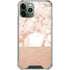 White Rose Gold Marble iPhone 11 Pro Max Clear Case