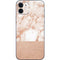 White Rose Gold Marble iPhone 12 Mini Skin