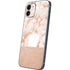 White Rose Gold Marble iPhone 12 Mini Skin