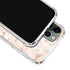 White Rose Gold Marble iPhone 12 Pro Clear Case