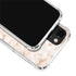 White Rose Gold Marble iPhone 14 Plus Clear Case