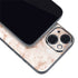 White Rose Gold Marble iPhone 14 Skin