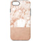 White Rose Gold Marble iPhone 7 Pro Case