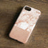 White Rose Gold Marble iPhone 8 Pro Case