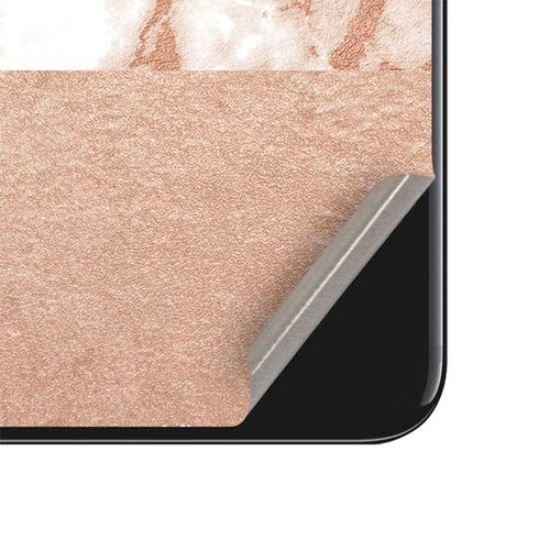 White Rose Gold Marble iPhone SE (2nd & 3rd Gen) Skin