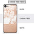 White Rose Gold Marble iPhone SE (2nd & 3rd Gen) Skin
