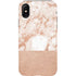 White Rose Gold Marble iPhone X Pro Case