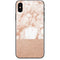 White Rose Gold Marble iPhone X Skin