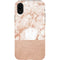 White Rose Gold Marble iPhone XR Pro Case