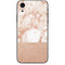 White Rose Gold Marble iPhone XR Skin