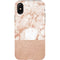 White Rose Gold Marble iPhone XS Pro Case